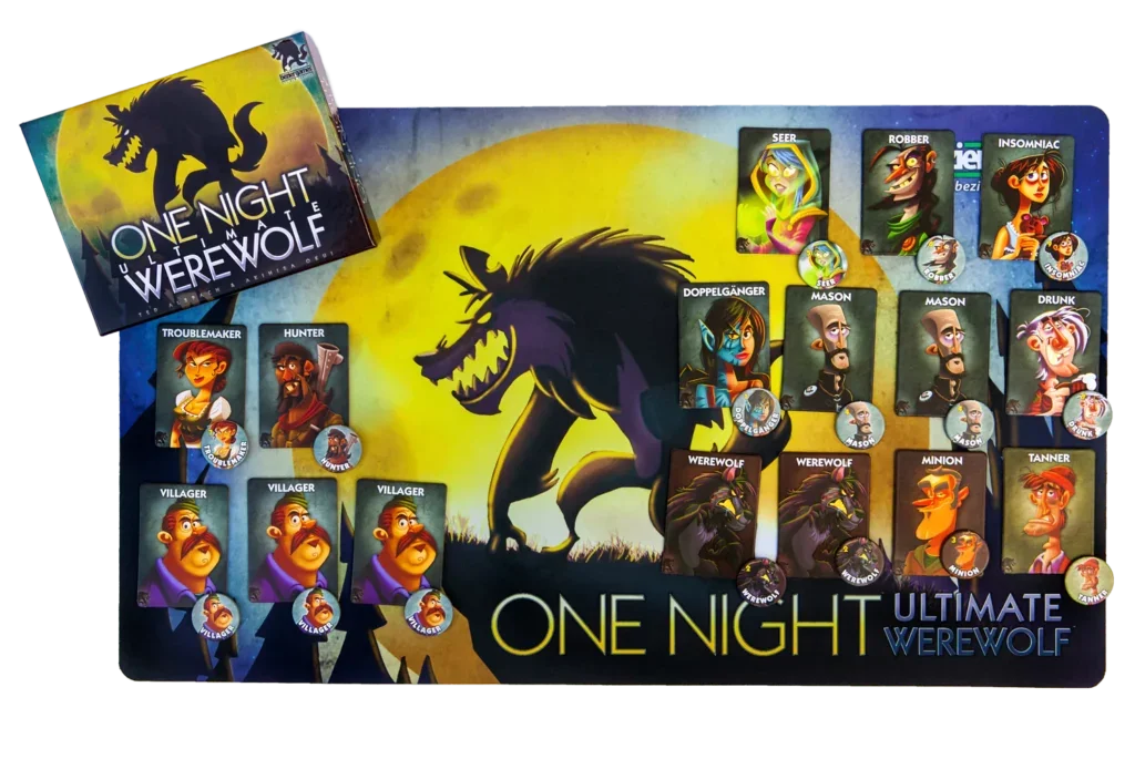 One Night Ultimate Werewolf 20 Games Like Taboo - Official Party Game