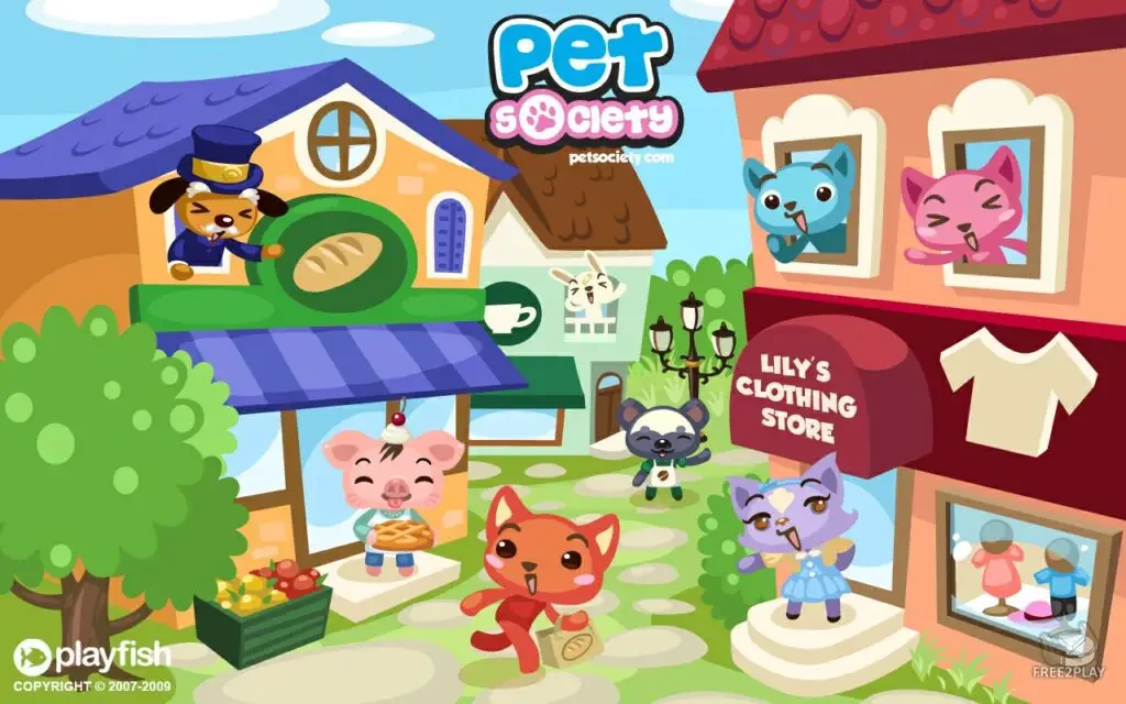 Pet Society 15 Games Like Toontown Online