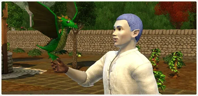 dragon valley green The Sims 3: Dragon Valley