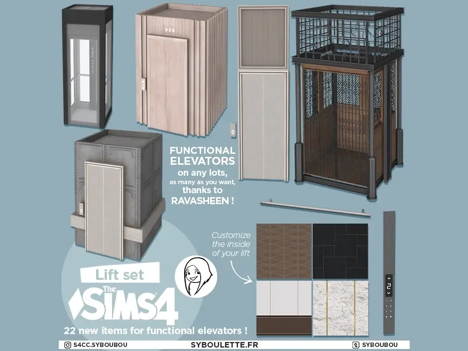elevator mod lift Sims 4: Elevator Mods