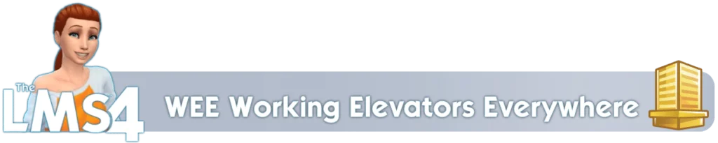 elevator mod wee Sims 4: Elevator Mods
