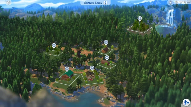 granite falls map The Sims 4: Granite Falls