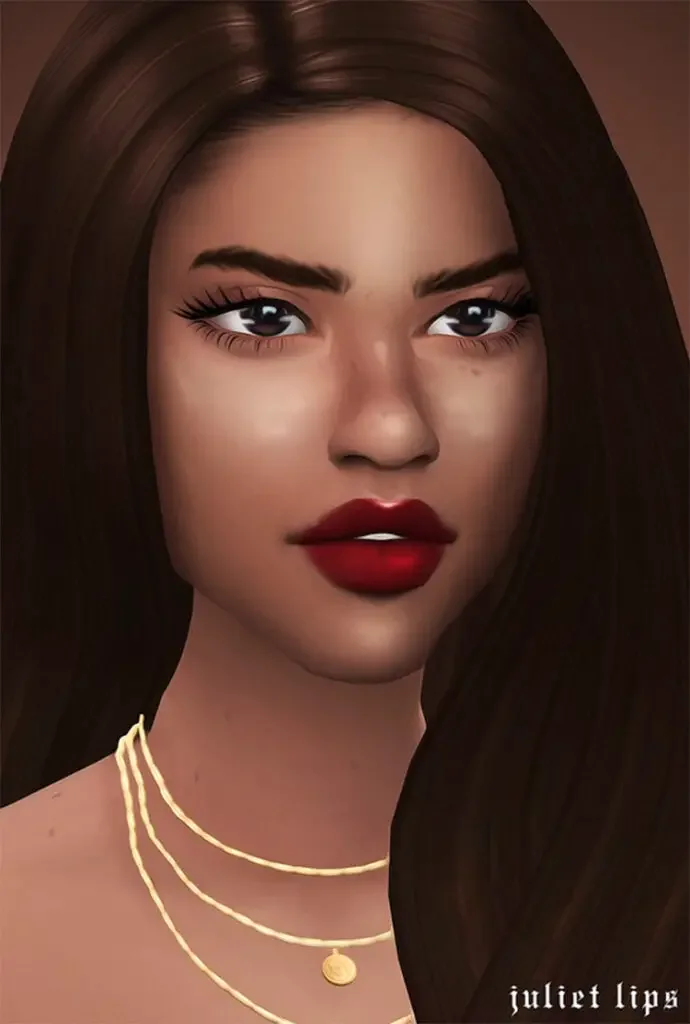 lipstick cc 3 Sims 4: Best Custom Lipstick CC & Lip Gloss