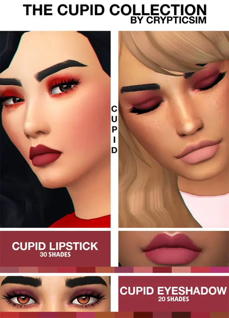 lipstick cc 5 Sims 4: Best Custom Lipstick CC & Lip Gloss