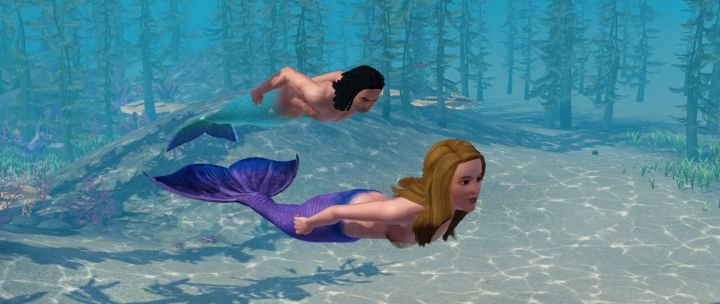 mia azul 2 The Sims 3: Under The Sea With Mia Azul