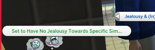 no jealousy mod 2 Sims 4: No Jealousy Mod