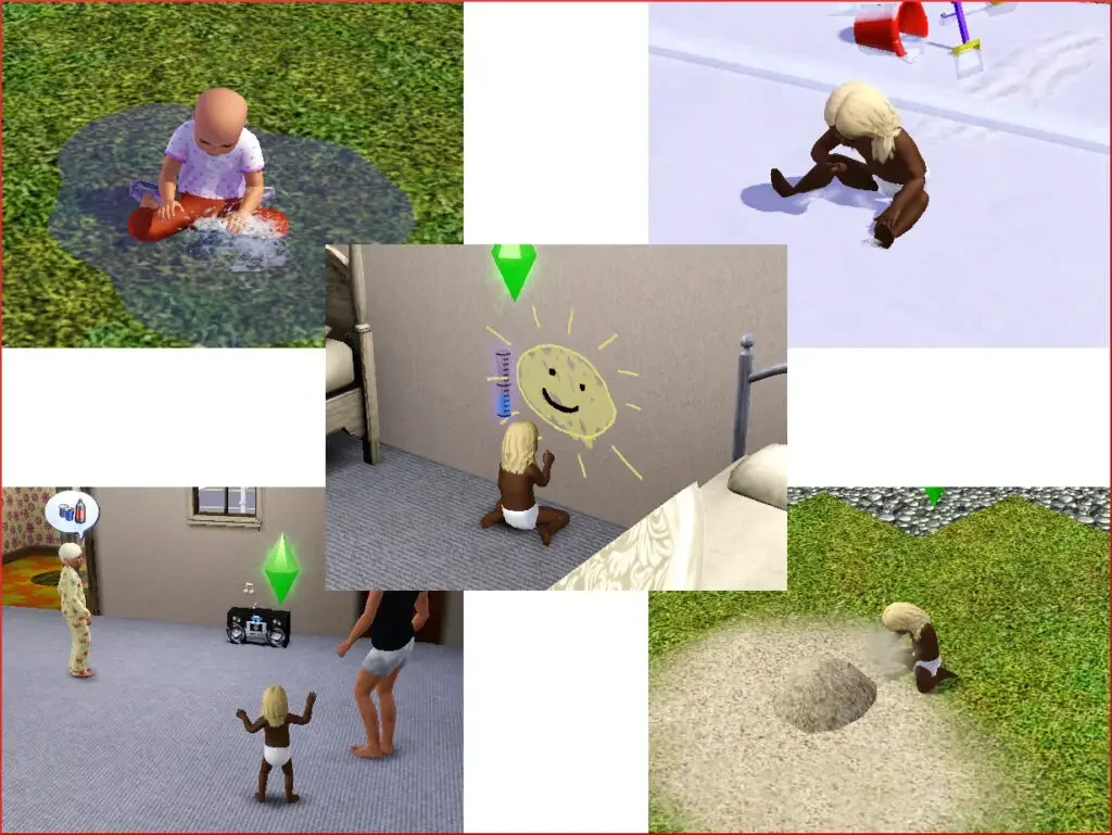 social activities toddler Sims 4 Social Activities Mods