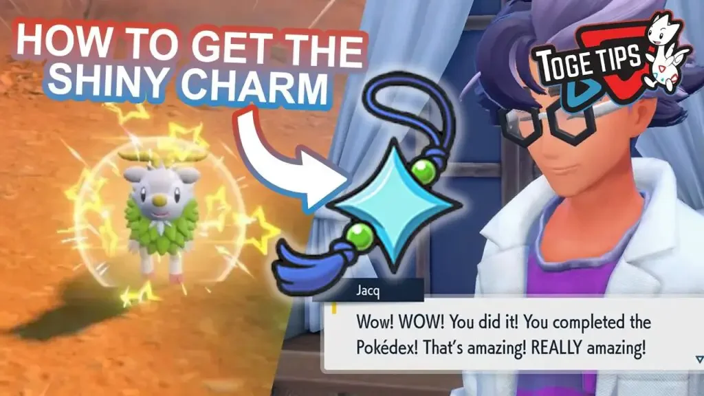 1 shiny charm How to Obtain The Shiny Charm in Pokemon Scarlet & Violet