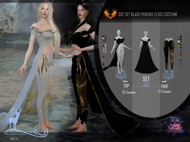 10 Sims 4: Elven Clothing Pieces