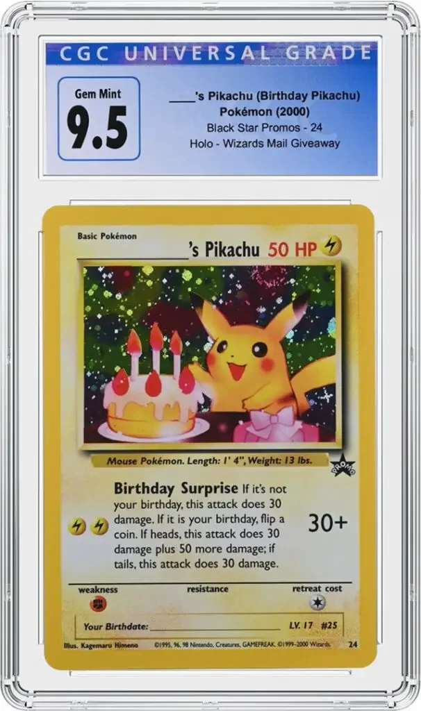 12 Pokemon: 12 Most Valuable Pikachu Cards