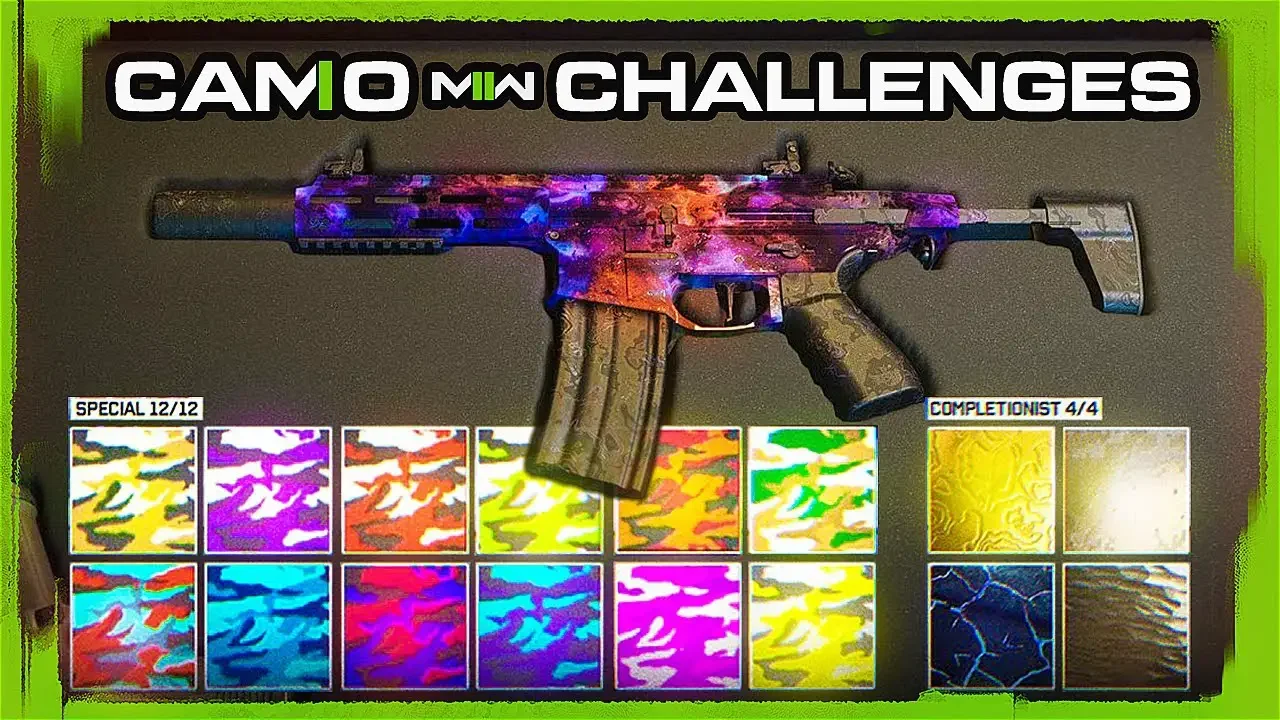 All camo challenges in Call of Duty: Modern Warfare 2