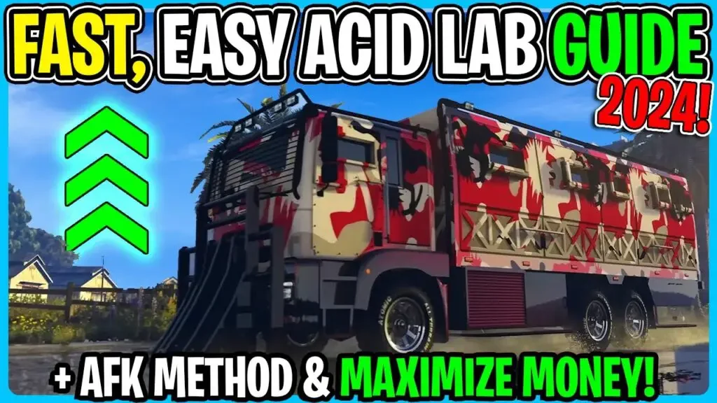 ACID LAB GTA How to get Acid Lab in GTA Online in 2024? - A beginner's guide