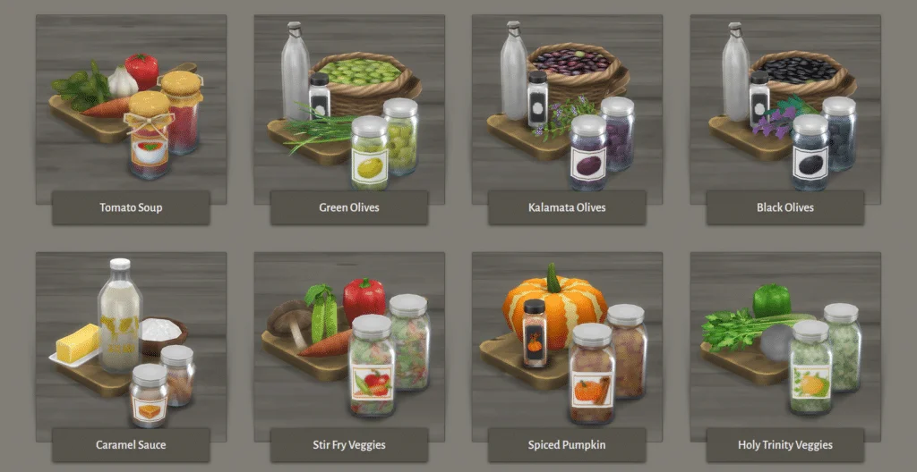 Canning Skill mod vann Sims 4: Canning Skill Mod