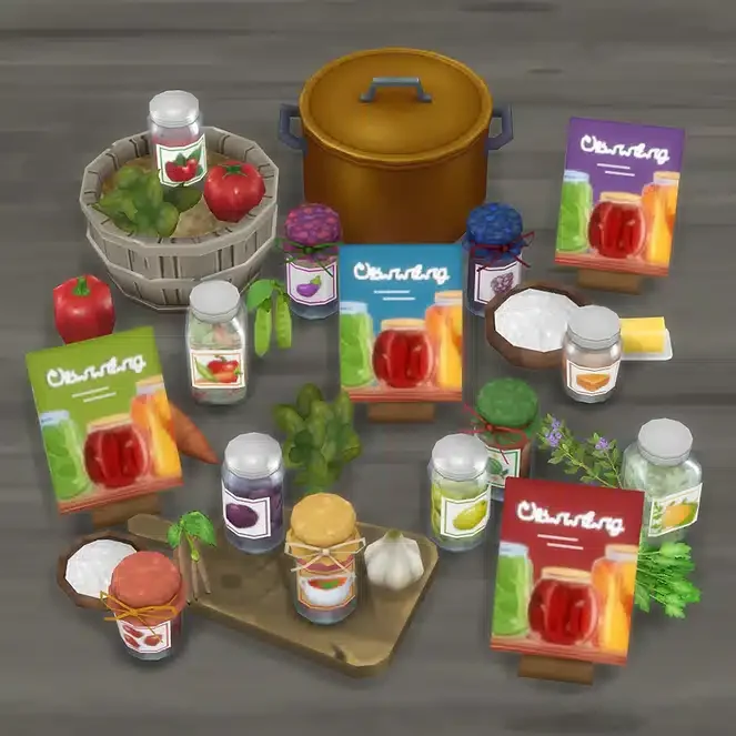 Canning Skill mod what Sims 4: Canning Skill Mod