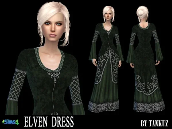 ELVEN CLOTHING 4 Sims 4: Elven Clothing Pieces