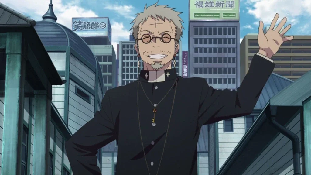 Father fujimoto 15 Memorable Nuns and Priests in Anime