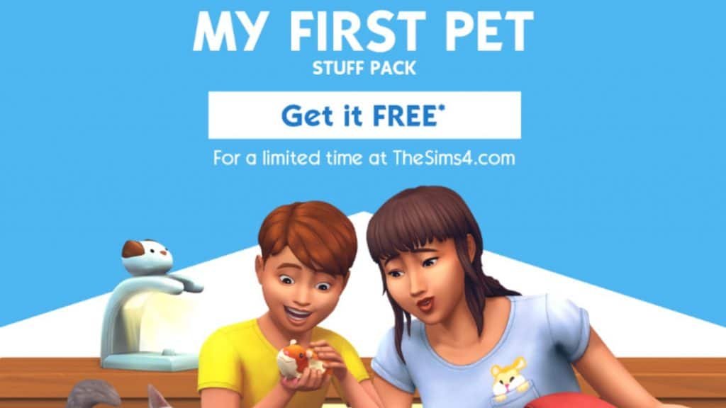 First Pet Stuff Pack avail Sims 4: Free First Pet Stuff Pack