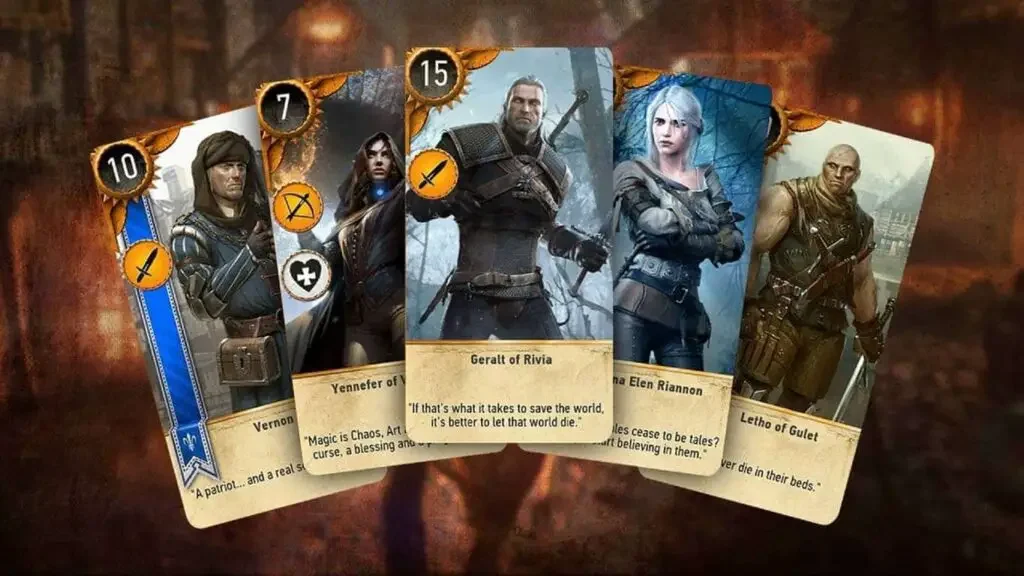 GWENT The Witcher Card Game 12 Games Like TFT Teamfight Tactics