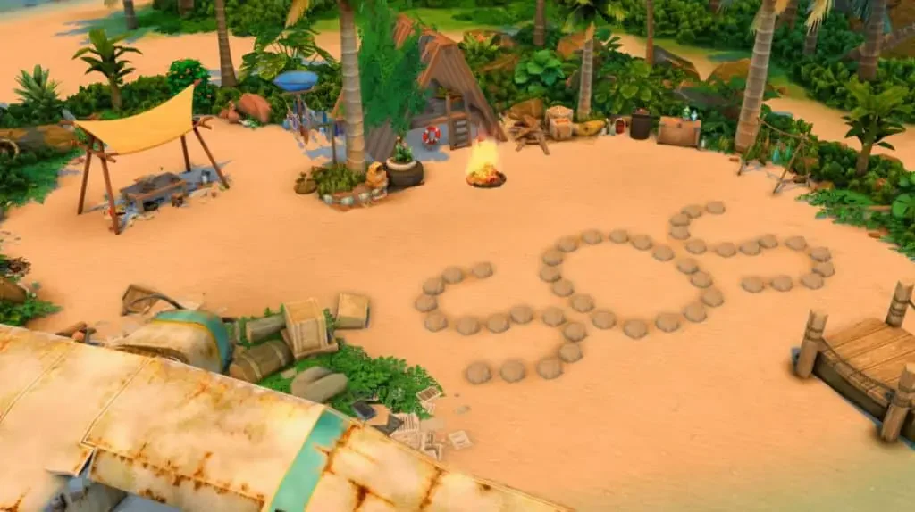 Island Challenge remem Sims 4: Island Challenge