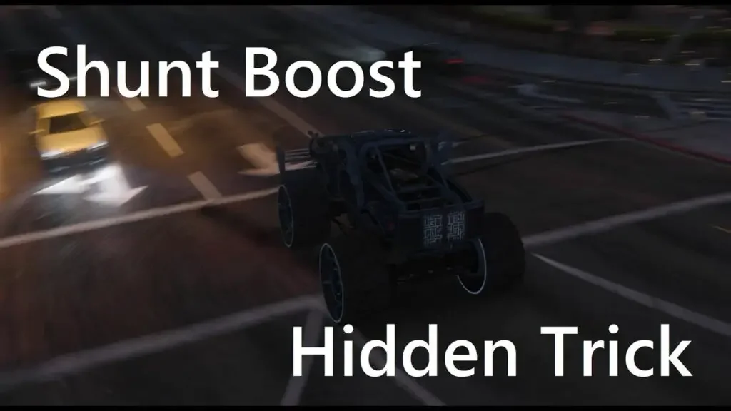SHUNT BOOST GTA HIDDEN TRICK Shunt Boost in GTA 5 : A GUIDE