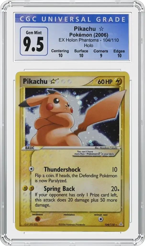 Shiny Pikachu Holon Phantoms 11 Pokemon: 12 Most Valuable Pikachu Cards