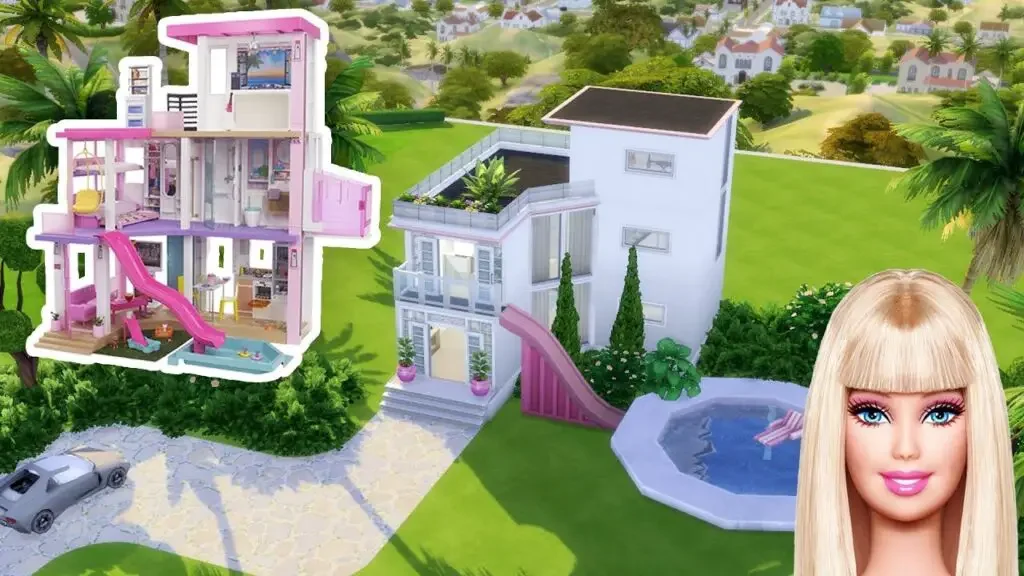 barbie house Sims 4: Trending Barbie House