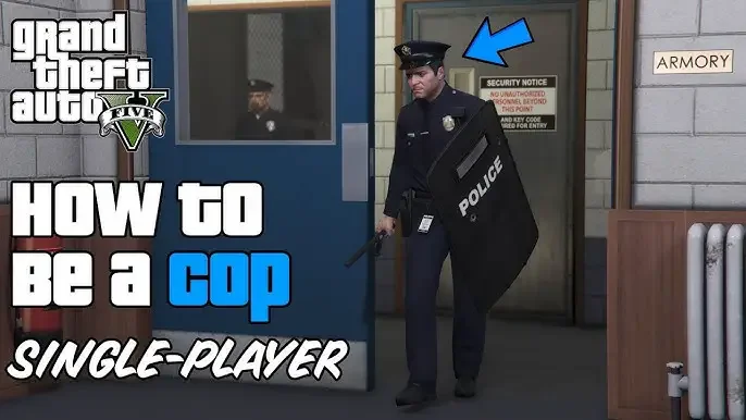 police GTA 5 How to Become a Police Cop in GTA 5 Story Mode?