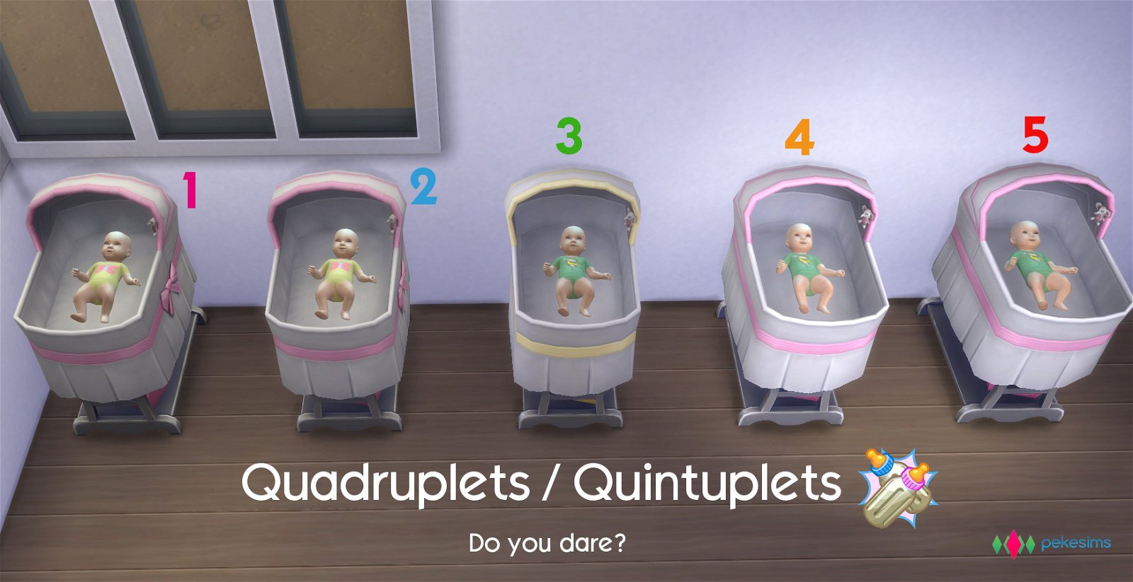 twins 6 Have Twins in The Sims 4