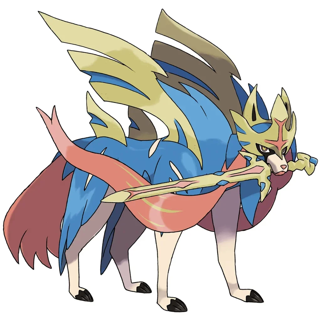 Zacian strongest pokemon The Most Powerful And Strongest Pokemon Of Every Type