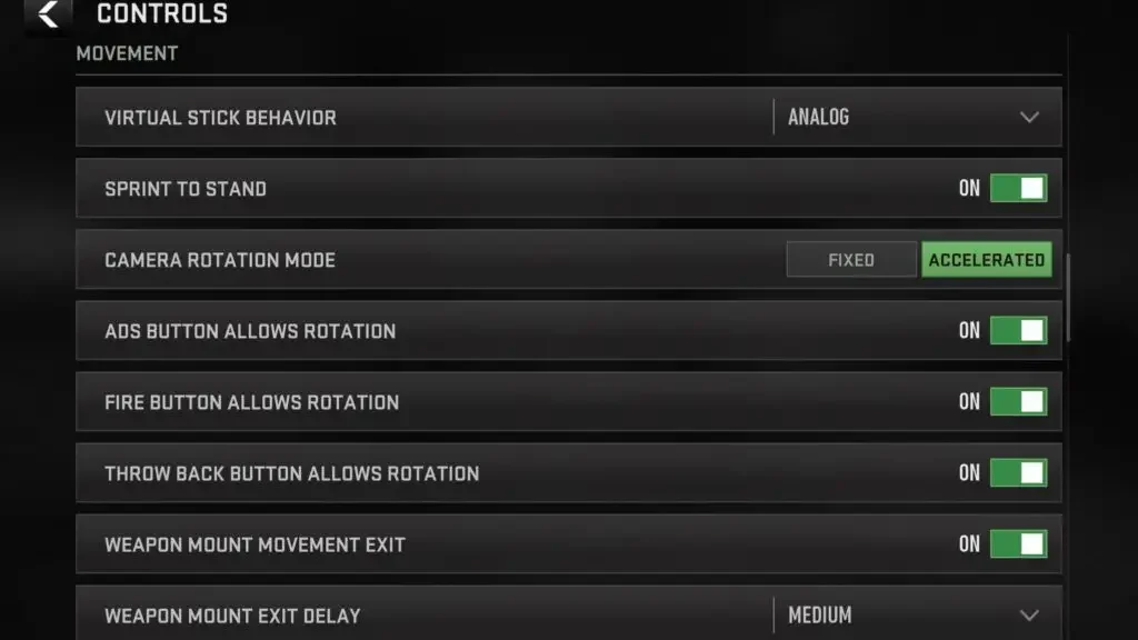 control Warzone Mobile Best Warzone Mobile Settings